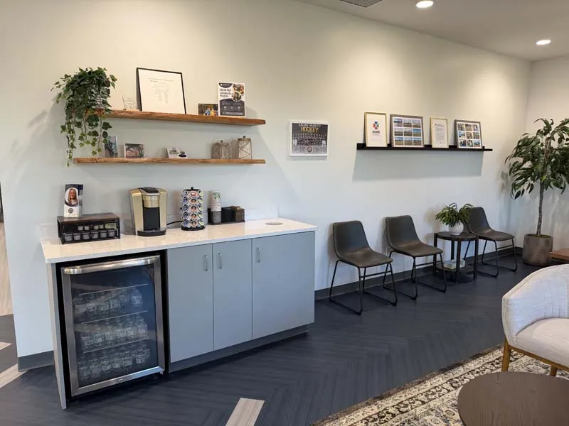 waiting room at Comprehensive Dentistry Saline, MI