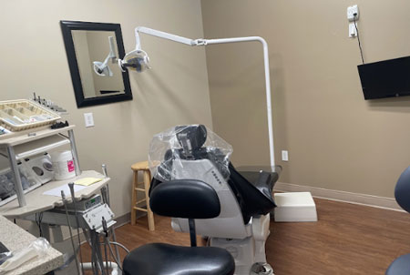 inside the dental operatory at Comprehensive Dentistry in Ypsilanti, MI