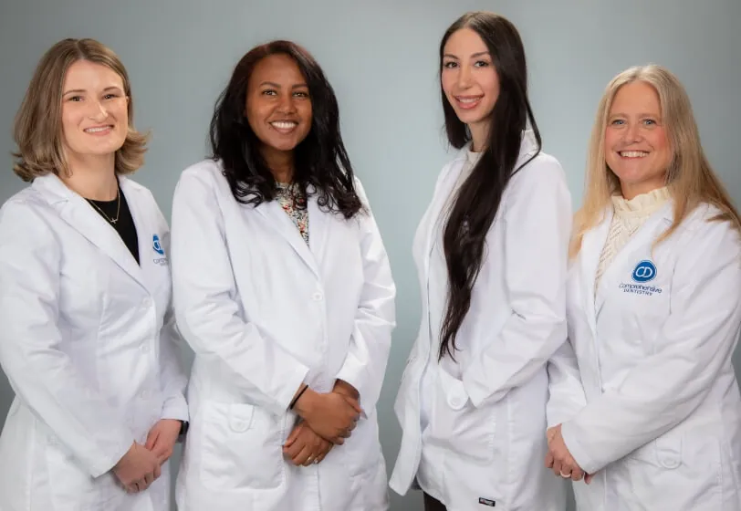 The office staff at Ypsilanti, MI dental office Comprehensive Dentistry